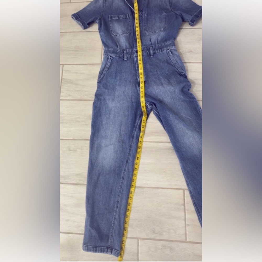 Vintage GAP Untitliy Denim Jumpsuit Women's 4 - Picture 3 of 6